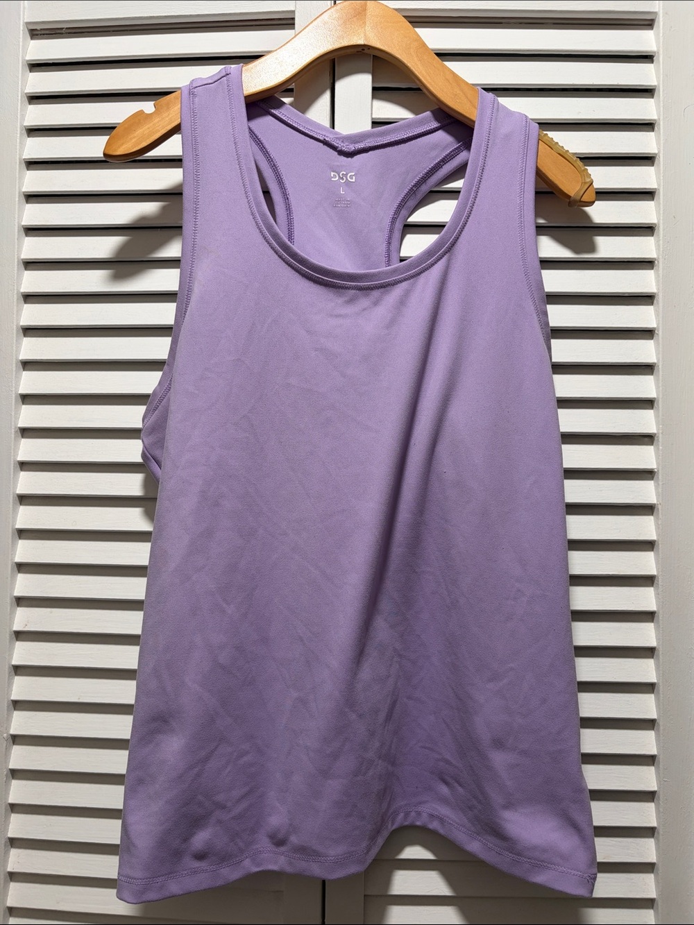 DSG Lavender Racerback Tank Top